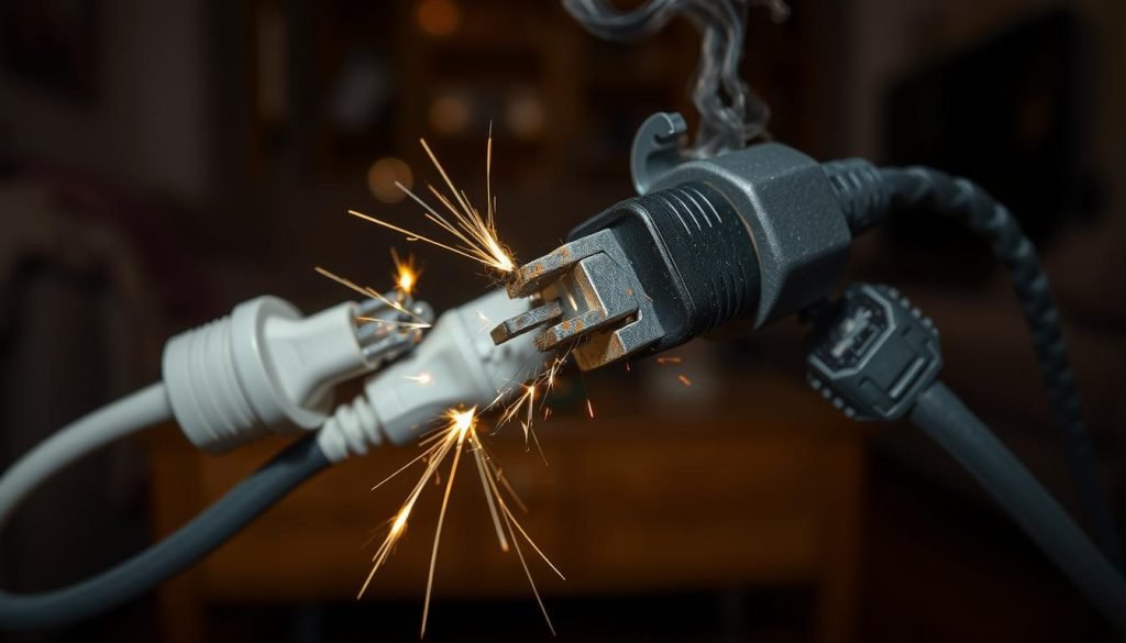 risks of overloading extension cords